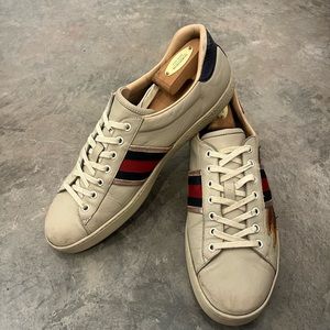 Gucci Ace Sneakers Size 11 US